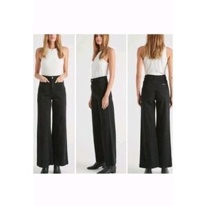 ROLLA'S Black Flare & Wide Leg Jeans